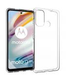 Accezz Clear Backcover voor de Motorola Moto G60 - Transparant