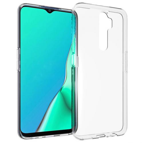 Accezz Clear Backcover voor de Oppo A5 (2020) / A9 (2020) - Transparant