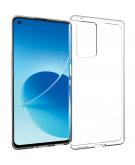 Accezz Clear Backcover voor de Oppo Reno 6 Pro 5G - Transparant