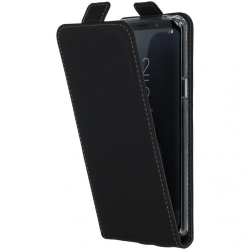 Accezz Flipcase voor de Samsung Galaxy S9 - Zwart