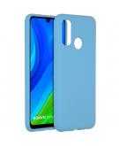Accezz Liquid Silicone Backcover voor de Huawei P Smart (2020) - Sky Blue