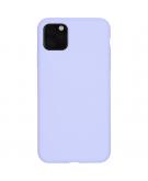 Accezz Liquid Silicone Backcover voor de iPhone 11 Pro Max - Paars
