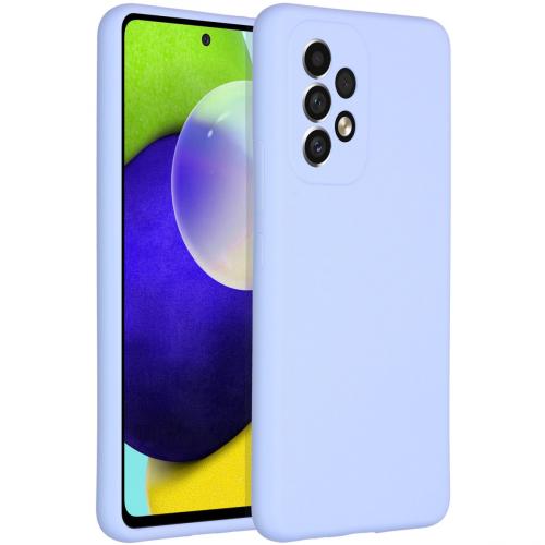Accezz Liquid Silicone Backcover voor de Samsung Galaxy A53 - Paars