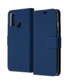 Accezz Wallet Softcase Booktype voor de Huawei P Smart (2020) - Blauw
