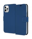 Accezz Wallet Softcase Booktype voor de iPhone 12 Pro Max - Blauw