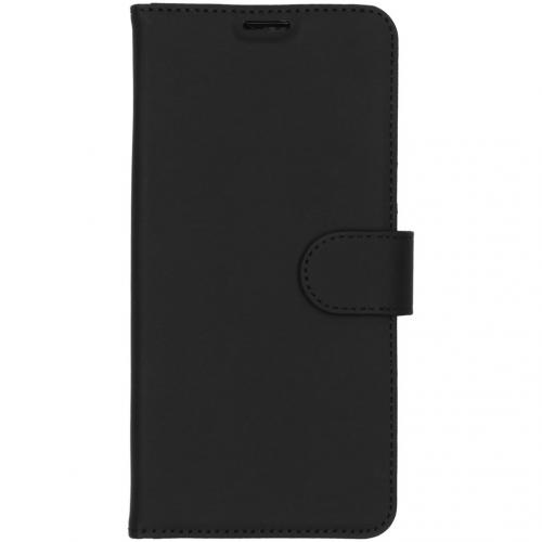 Accezz Wallet Softcase Booktype voor de Motorola Moto G8 Plus - Zwart