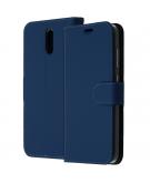 Accezz Wallet Softcase Booktype voor de Nokia 2.3 - Blauw