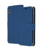 Accezz Wallet Softcase Booktype voor de Samsung Galaxy A10 - Blauw