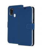 Accezz Wallet Softcase Booktype voor de Samsung Galaxy A21s - Blauw