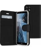 Accezz Wallet Softcase Booktype voor de Samsung Galaxy A22 (5G) - Zwart