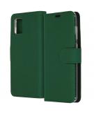 Accezz Wallet Softcase Booktype voor de Samsung Galaxy A31 - Groen
