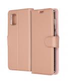 Accezz Wallet Softcase Booktype voor de Samsung Galaxy A31 - Rosé Goud