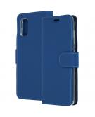 Accezz Wallet Softcase Booktype voor de Samsung Galaxy A41 - Blauw