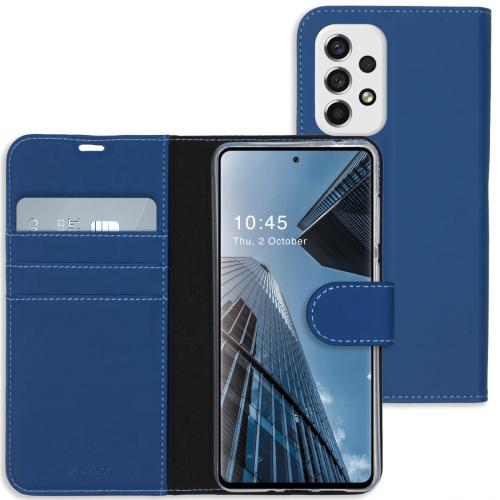 Accezz Wallet Softcase Booktype voor de Samsung Galaxy A53 - Donkerblauw