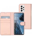 Accezz Wallet Softcase Booktype voor de Samsung Galaxy A53 - Rosé Goud