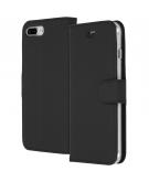 Accezz Wallet Softcase Booktype voor iPhone 8 Plus / 7 Plus - Zwart