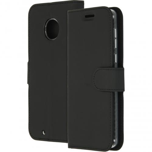 Accezz Wallet Softcase Booktype voor Motorola Moto G6 - Zwart