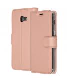 Accezz Wallet Softcase Booktype voor Samsung Galaxy A5 (2017) - Rosé goud