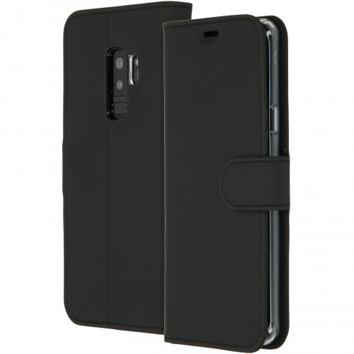 Accezz Wallet Softcase Booktype voor Samsung Galaxy S9 Plus - Zwart