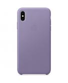 Apple Leather Backcover voor de iPhone Xs Max - Lilac