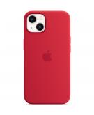Apple Silicone Backcover MagSafe voor de iPhone 13 Mini - Rood