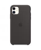 Apple Silicone Backcover voor de iPhone 11 - Black