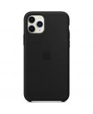 Apple Silicone Backcover voor de iPhone 11 Pro Max - Black
