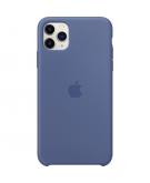 Apple Silicone Backcover voor de iPhone 11 Pro Max - Linen Blue