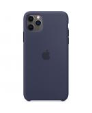 Apple Silicone Backcover voor de iPhone 11 Pro Max - Midnight Blue