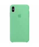 Apple Silicone Backcover voor de iPhone Xs Max - Spearmint