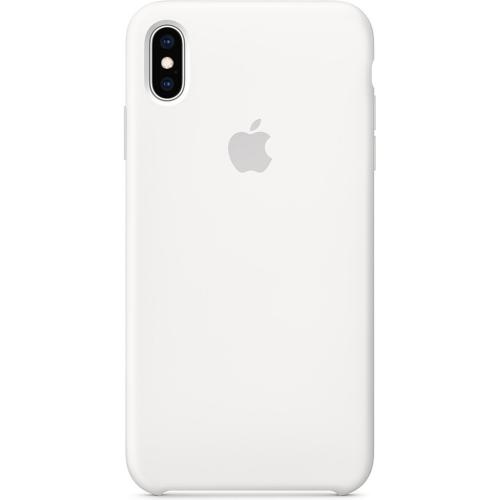 Apple Silicone Backcover voor de iPhone Xs Max - White
