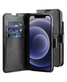 BeHello - iPhone 13 mini Hoesje - Gel Wallet Case Zwart