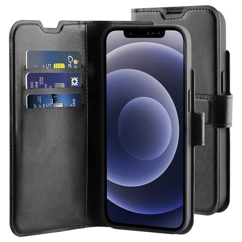 BeHello - iPhone 13 Pro Max Hoesje - Gel Wallet Case Zwart