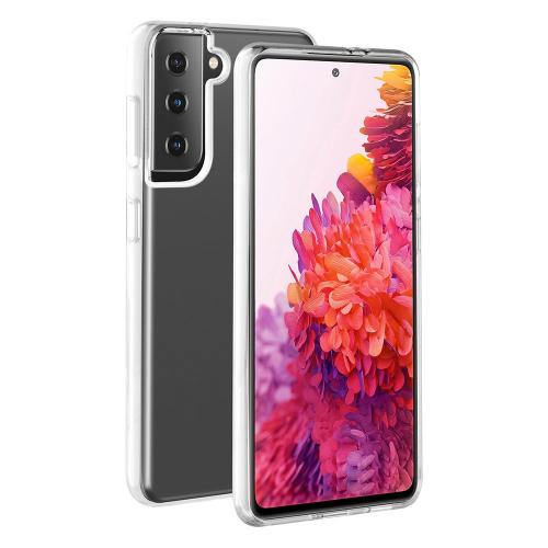 BeHello - Samsung Galaxy S21 Hoesje - Zachte Back Case Gel Transparant