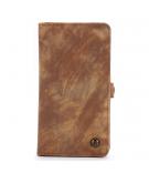 Caseme - iPhone 13 Pro Hoesje - Portemonnee met Uitneembare Case Vintage Bruin