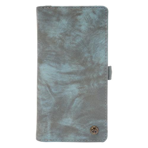 Caseme - Samsung Galaxy S21 Plus Hoesje - Portemonnee met Uitneembare Case Vintage Blauw
