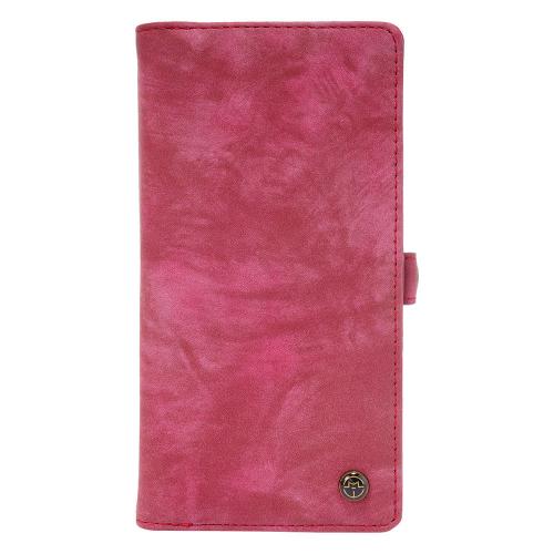 Caseme - Samsung Galaxy S21 Plus Hoesje - Portemonnee met Uitneembare Case Vintage Rood