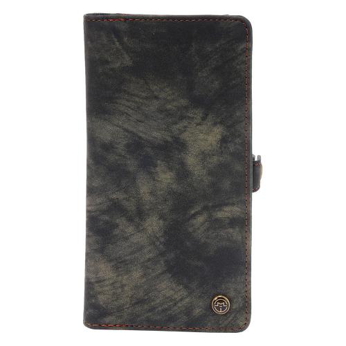 Caseme - Samsung Galaxy S21 Plus Hoesje - Portemonnee met Uitneembare Case Vintage Zwart