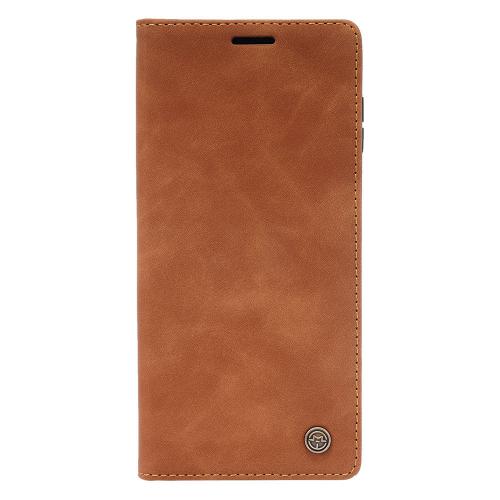 Caseme - Xiaomi Redmi Note 10 Hoesje - Wallet Case Cabello Bruin