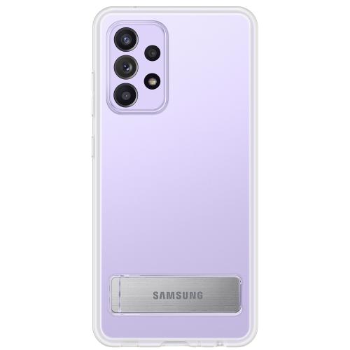 Clear Standing Backcover voor de Galaxy A52 (5G) / A52 (4G) - Transparant