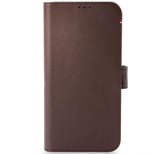 Decoded 2 in 1 Leather Detachable Wallet voor de iPhone 13 Pro - Bruin