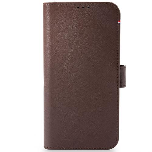 Decoded 2 in 1 Leather Detachable Wallet voor de iPhone 13 Pro Max - Bruin
