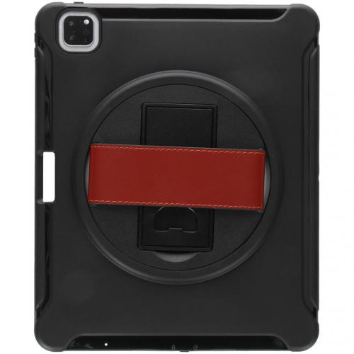Defender Backcover met strap voor de iPad Pro 12.9 (2020) - Zwart
