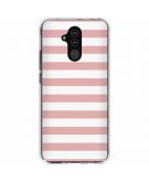 Design Backcover voor Huawei Mate 20 Lite - Stripes Pink
