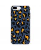 Design Backcover voor iPhone 8 Plus / 7 Plus - Blue Panther