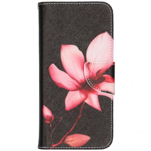 Design Softcase Booktype voor de Huawei Y6 (2019) / Y6S - Bloemen