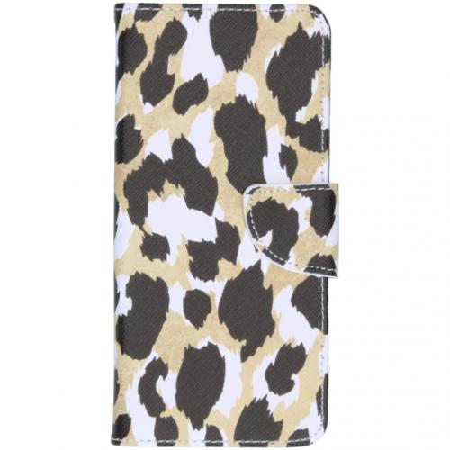 Design Softcase Booktype voor de Samsung Galaxy S20 Plus - Panter Zwart