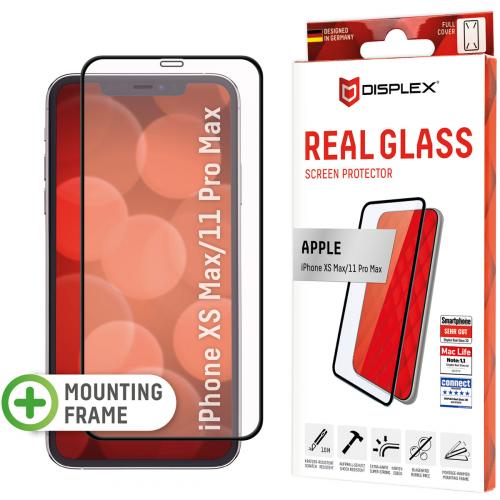 Displex Screenprotector Real Glass Full Cover voor de iPhone 11 Pro Max / Xs Max
