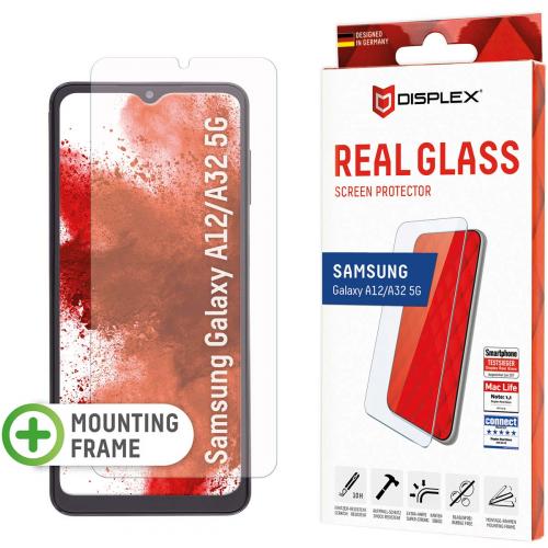 Displex Screenprotector Real Glass voor de Samsung Galaxy A32 (5G) / A12