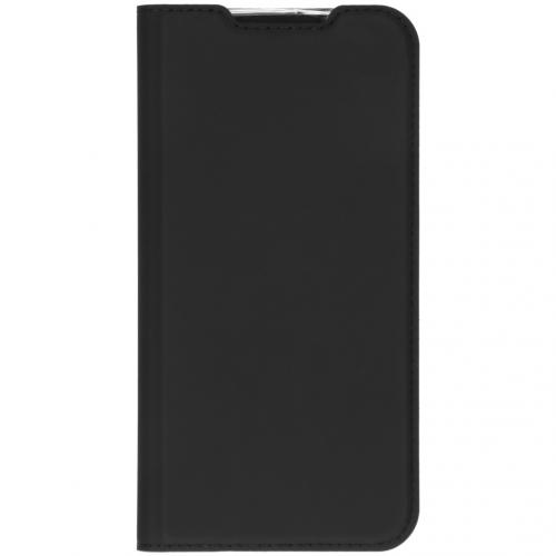 Dux Ducis Slim Softcase Booktype voor de Motorola Moto G8 Plus - Zwart